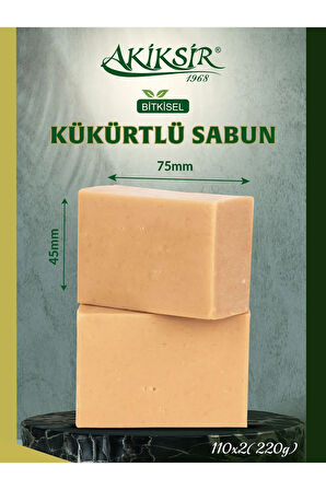 Kükürtlü Sabun 2x110g (220G)