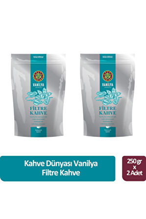 Kahve Dünyası Vanilya Filtre Kahve 250 gr x 2 Adet