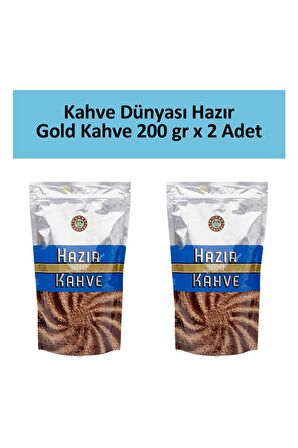 Kahve Dünyası Gold Hazır Kahve 200 gr x 2 Adet