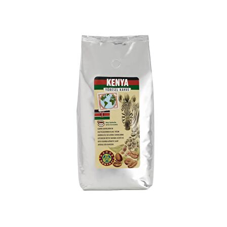 Kahve Dünyası Kenya ve Santos Yöresel Çekirdek Kahve 1 kg x 2 Adet