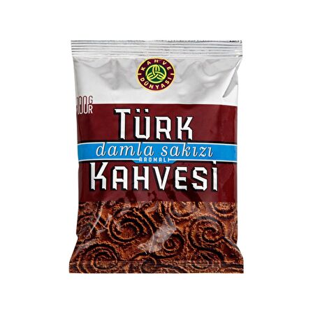 Kahve Dünyası Damla Sakızlı Öğütülmüş Türk Kahvesi 100 gr 