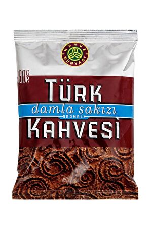 Kahve Dünyası Damla Sakızlı Türk Kahvesi 100gr 4 Adet