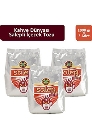 Kahve Dünyası Salep 1000 gr x 3 Adet