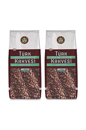 Kahve Dünyası Orta Kavrulmuş Çekirdek Türk Kahvesi %100 Arabica 1kg x 2 Adet