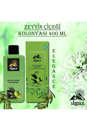 Elegance Series Zeytin Çiçeği Kolonyası 400 Ml 80 Derece Eau De Cologne