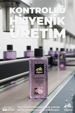 Ilgaz Safran Çiçeği Kolonyası 2'li Set 80 Derece 400 ml | Elegance Series