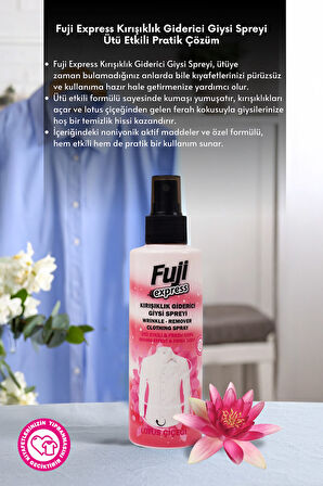 Ütü Etkili Giysi Spreyi Lotus Çiçeği Ferahlatıcı ve Pratik Giysi Bakımı - 200 ml