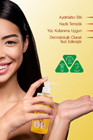 Kojik Asit Yüz Temizleme Jeli – Aydınlatıcı, Beyazlatıcı ve Gözenek Arındırıcı Etkili Jel 250 Ml