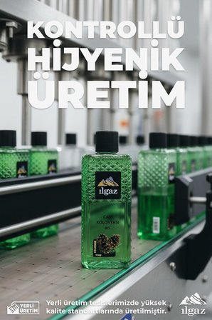 Ilgaz Çam Kolonyası 2'li Set 80 Derece 400 ml | Elegance Series