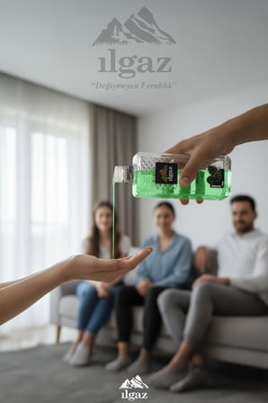 Ilgaz Çam Kolonyası 3'lü Set 80 Derece 400 ml | Elegance Series