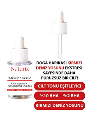 Cilt Tonu Eşitleyici Dengeleyici Serum (Kırmızı Peeling Serum)  30 ml