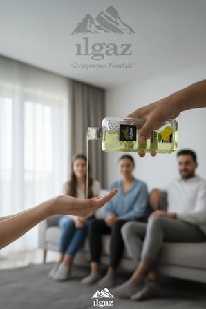 Ilgaz Limon Kolonyası 4'lü Set 80 Derece 400 ml | Elegance Series