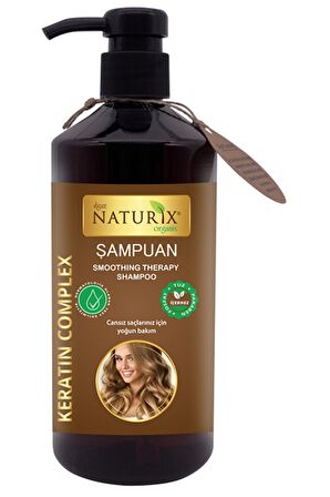 Yıpranmış Saçlar Tuzsuz Şampuan Keratin Şampuanı Keratinli Şampuan 600 ml