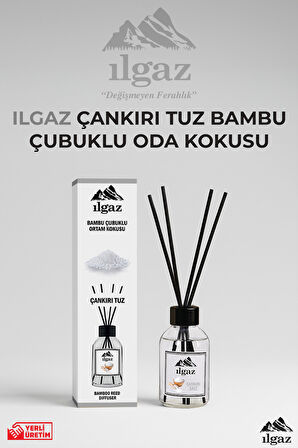 Çankırı Tuzu Bambu Çubuklu Oda Kokusu 110 ml | Red Diffuser Ortam Kokusu