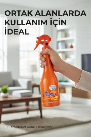 Amber Esanslı Neon Air Oda ve Ortam Kokusu - Kalıcı Sprey 400 Ml
