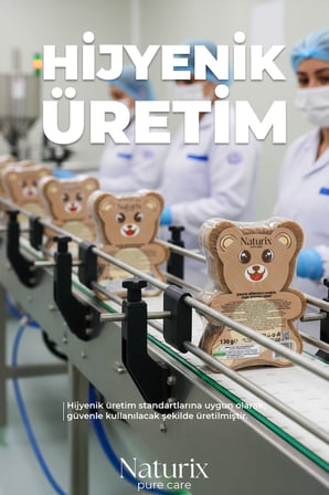 Ayıcık Şekilli Kahverengi Süngerli Çocuk Sabunu 130Gr