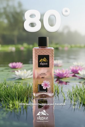 Kaşmir Kolonyası – 400 ml | 80 Derece, Zarif & Çiçeksi Ferahlık | Elegance Series