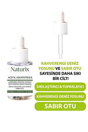 Sıkılaştırıcı & Toparlayıcı Yüz Serumu ( Kahverengi Deniz Yosunu Yüz Serumu) 30 ml