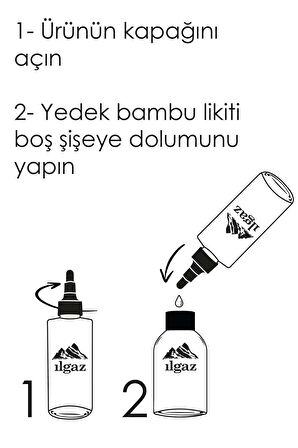 Beyaz Sabun Bambu Yedek Likit Bambu Oda Kokusu Yedek Şişe White Soap Çubuklu Oda Kokusu 200 ml