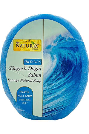 Okyanus Süngerli Sabun 150 gr | Peeling Etkili Arındırıcı Sabun