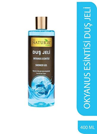 Okyanus Esintisi Duş Jeli Ferahlatıcı Duş Jeli Kalıcı Fresh Koku Parfüm Etkili Duş Jeli 400 ml