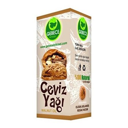 GEBECE CEVİZ YAĞI 20 ML
