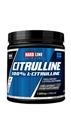 Hardline Citrulline Powder 300 Gr Saf Aromasız 300 Porsiyon