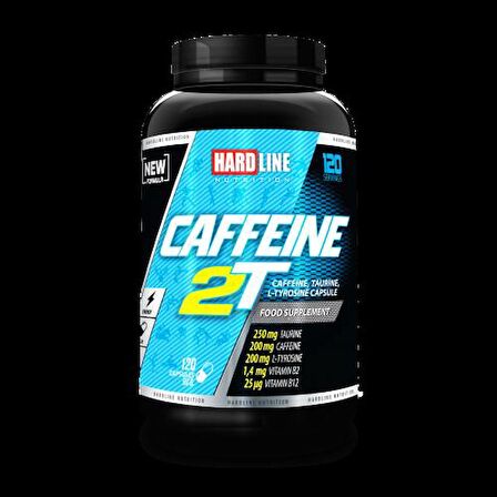 Hardline Caffeine 2T 120 Kapsül