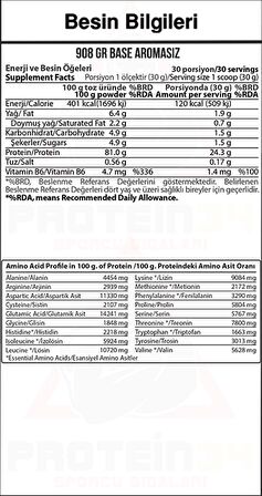 Hardline Whey 3Matrix Base 908 Gr - SADE