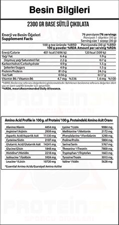 Hardline Whey 3Matrix Base 2300 Gr - ÇİKOLATA