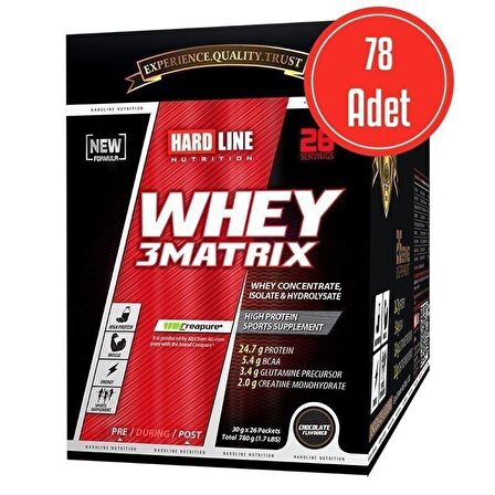 Hardline Whey 3Matrix 30 Gr X 78 Adet (2340 Gr) - MUZ