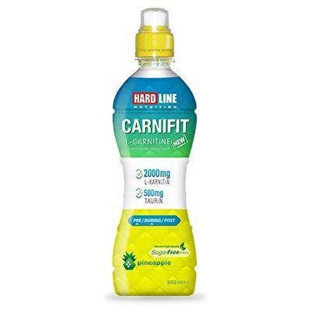 Hardline Nutrition Carnifit Ananas Aromalı Sıvı 12x500 ml