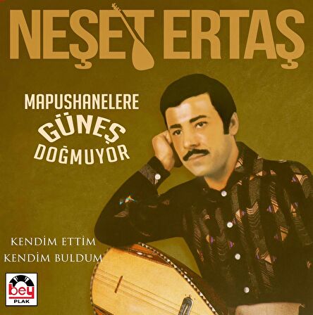 Neşet Ertaş - Mapushanelere Güneş Doğmuyor  (Plak)  