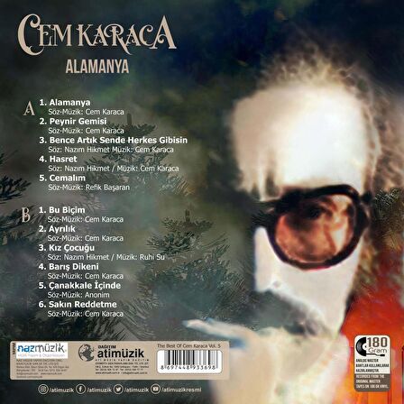 Cem Karaca - Alamanya (Plak)  