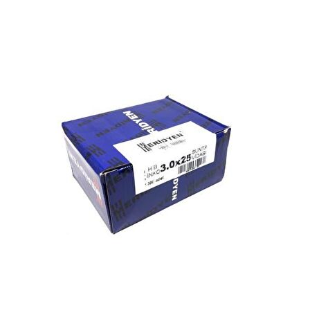 Meridyen Sunta Vidası 3.0X25 (1000 Adet)