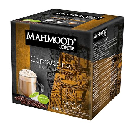 Mahmood Dolce Gusto Cappuccino Kapsül Kahve 16 Adet