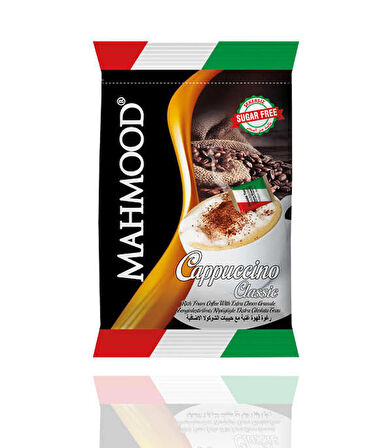 Klasik Choco Granüllü Şekersiz Cappuccino 20 Adet X 13,7 Gr