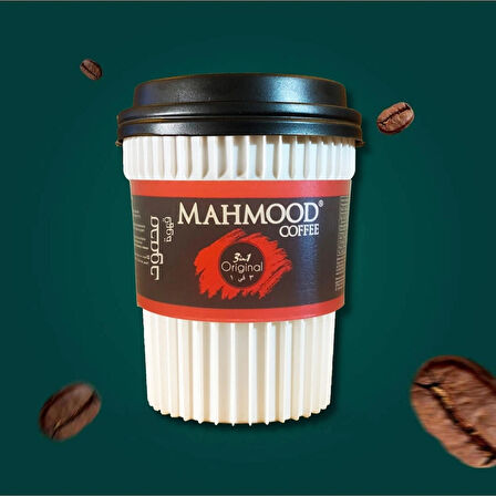 Mahmood Coffee 3'ü 1 Arada Hazır Kahve Bardak 18 G X 6 Adet