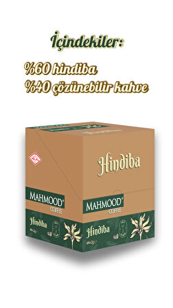 Mahmood Coffee Hindiba Kahvesi 2g x 48 Adet Stick | %60 Hindiba – %40 Kahve | Şekersiz & Helal