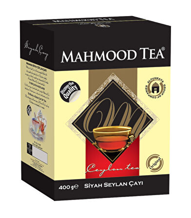 Mahmood Tea Ithal Seylan Siyah Dökme Çayı Kutu 400 G