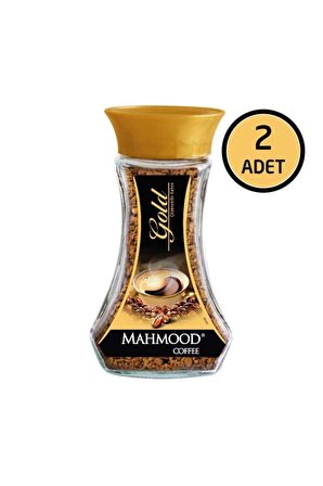 Mahmood Premium Gold Granül Kahve Cam Kavanoz 100 gr x 2 Adet