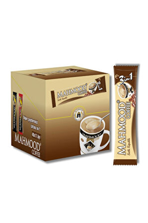 Mahmood Coffee Sütlü Köpüklü 3'ü 1 Arada Sade 18 gr 48'li Paket 