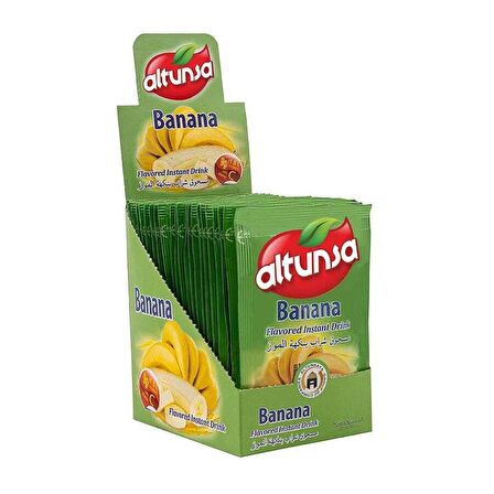 Altunsa Muz Aromalı Soğuk Toz Içecek 9 gr X 24 Adet