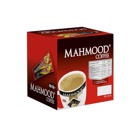 Mahmood Coffee 3'ü 1 Arada Sade 18 gr 48'li Paket 
