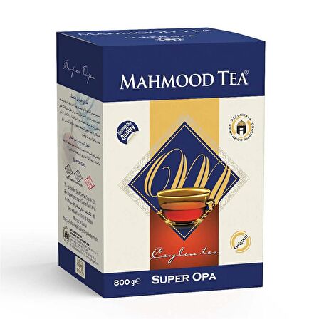 Mahmood Tea Super Opa Seylan Çay 800 G