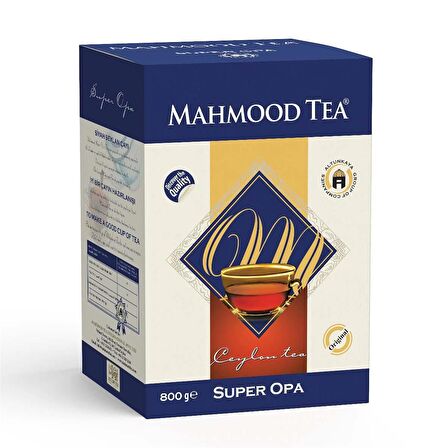 Mahmood Tea Super Opa Seylan Çay 800 G