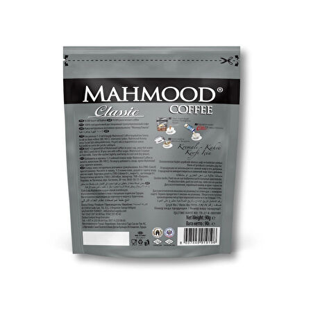 Mahmood Coffee Klasik Granül Kahve 90 Gr