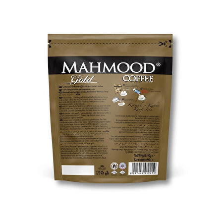 Mahmood Coffee Gold Granül Kahve 90 Gr