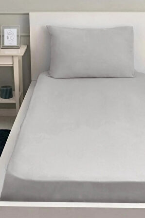Lastiksiz Dokuma Düz Renk 160x240 Çarşaf ve Yastık Kılıfı