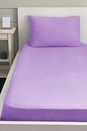 Lastiksiz Dokuma Düz Renk 160x240 Çarşaf ve Yastık Kılıfı